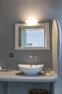 Unique Suites Santorini Bathroom